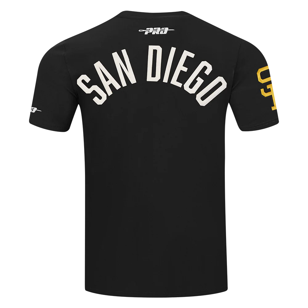 MLB SAN DIEGO PADRES MODERN ORIGINALS MEN'S SJ TEE (BLACK) - Image 3