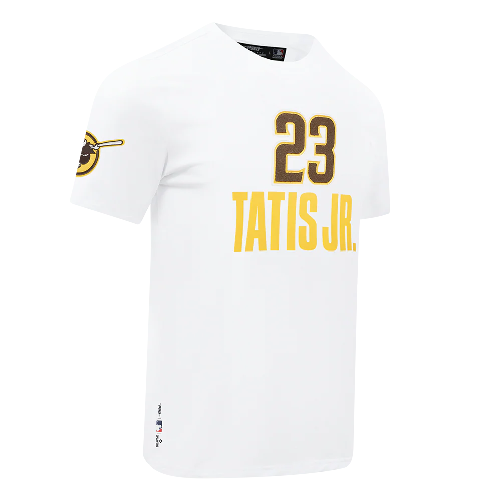 MLB SAN DIEGO PADRES FERNANDO TATIS JR. #23 CLASSIC MEN'S SJ TEE (WHITE) - Image 3