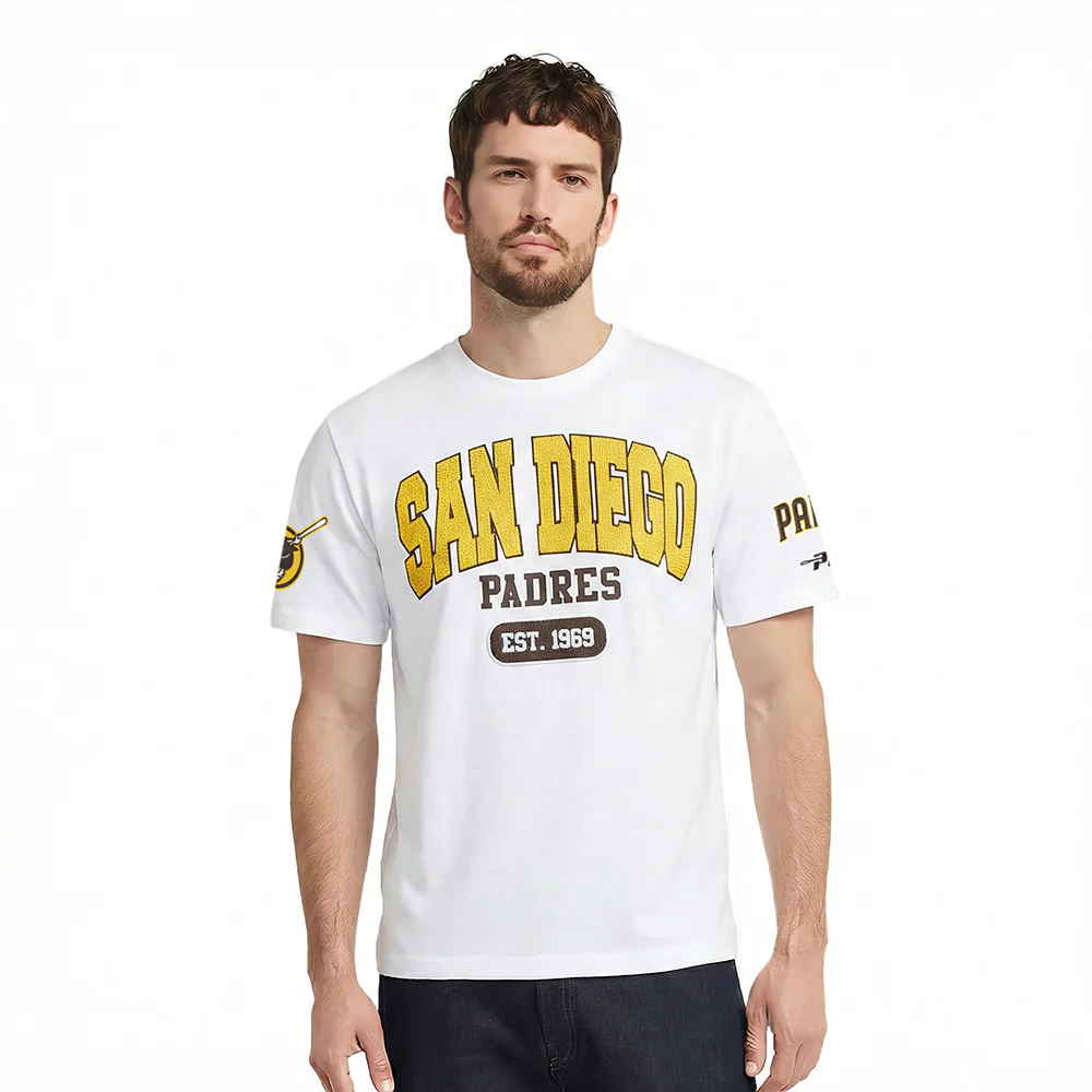 MLB SAN DIEGO PADRES CITY ARCH MEN'S SJ TEE (WHITE)