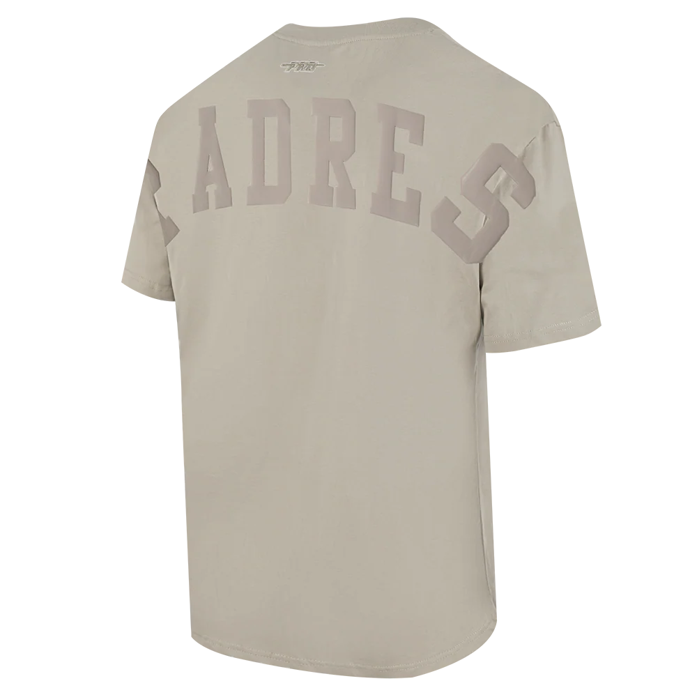 MLB SAN DIEGO PADRES WINGSPAN MEN'S CJ DROP SHOULDER TEE (TAUPE) - Image 4