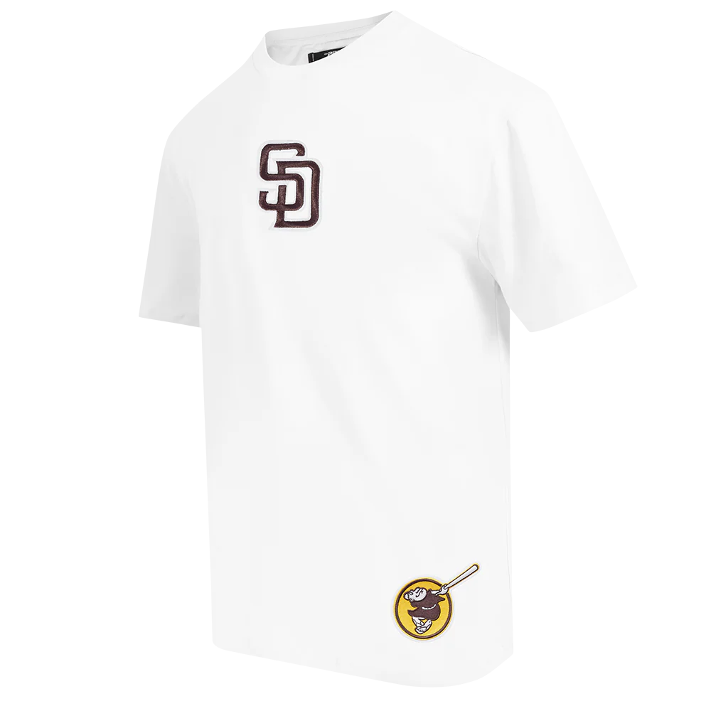 MLB SAN DIEGO PADRES WINGSPAN MEN'S CJ DROP SHOULDER TEE (WHITE) - Image 3