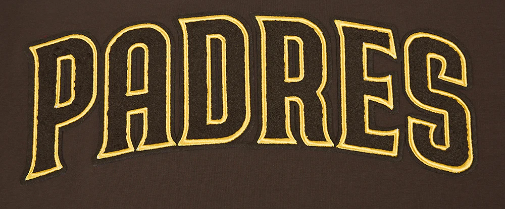 MLB SAN DIEGO PADRES CLASSIC CHENILLE MEN'S TOP (BROWN) - Image 5