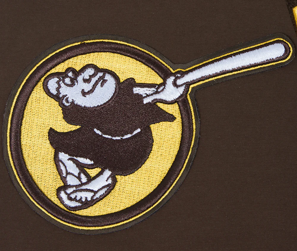 MLB SAN DIEGO PADRES CLASSIC CHENILLE MEN'S TOP (BROWN) - Image 6