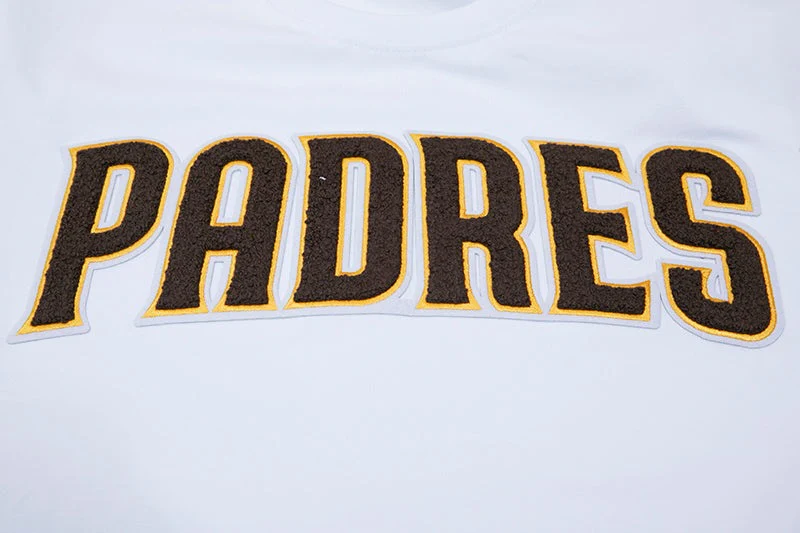 MLB SAN DIEGO PADRES CLASSIC CHENILLE MEN'S TOP (WHITE) - Image 5