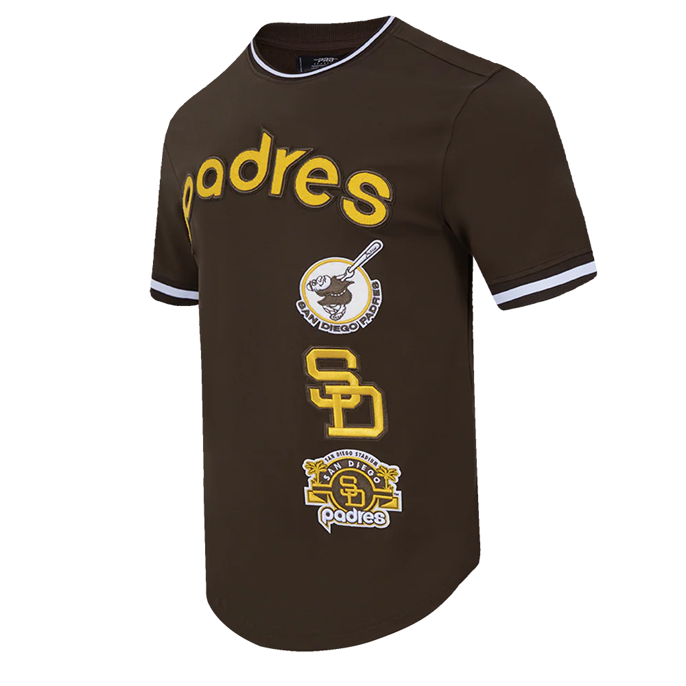 MLB SAN DIEGO PADRES RETRO CLASSIC MEN'S TOP (BROWN) - Image 2