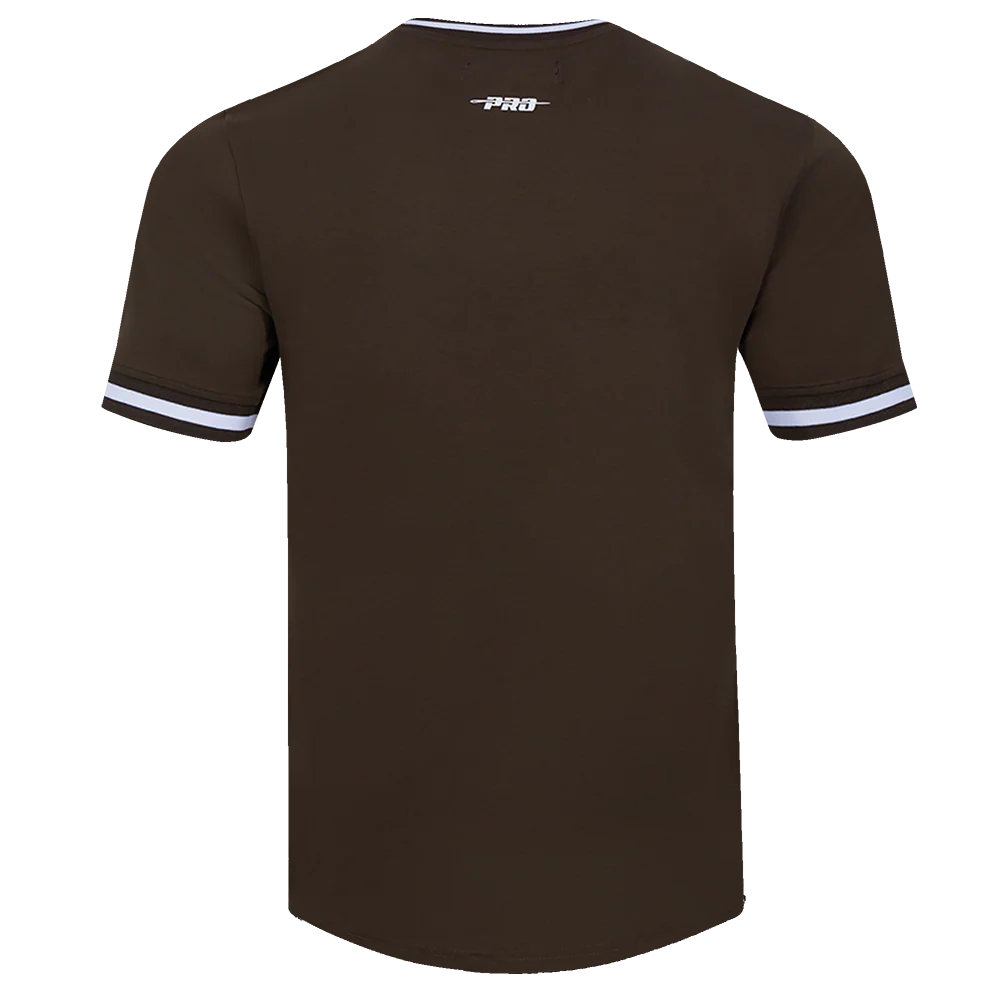 MLB SAN DIEGO PADRES RETRO CLASSIC MEN'S TOP (BROWN) - Image 3
