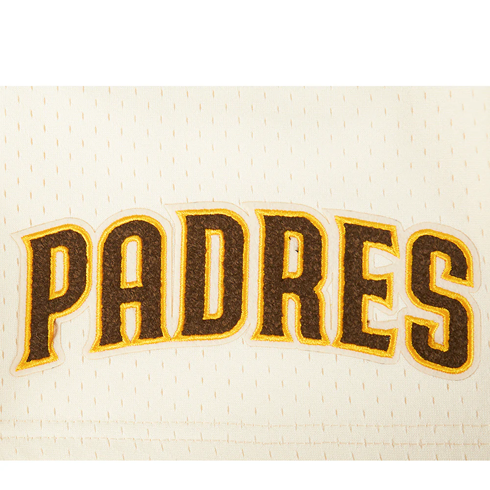 MLB SAN DIEGO PADRES SOUVENIR MEN'S MESH SHORT (EGGSHELL) - Image 6