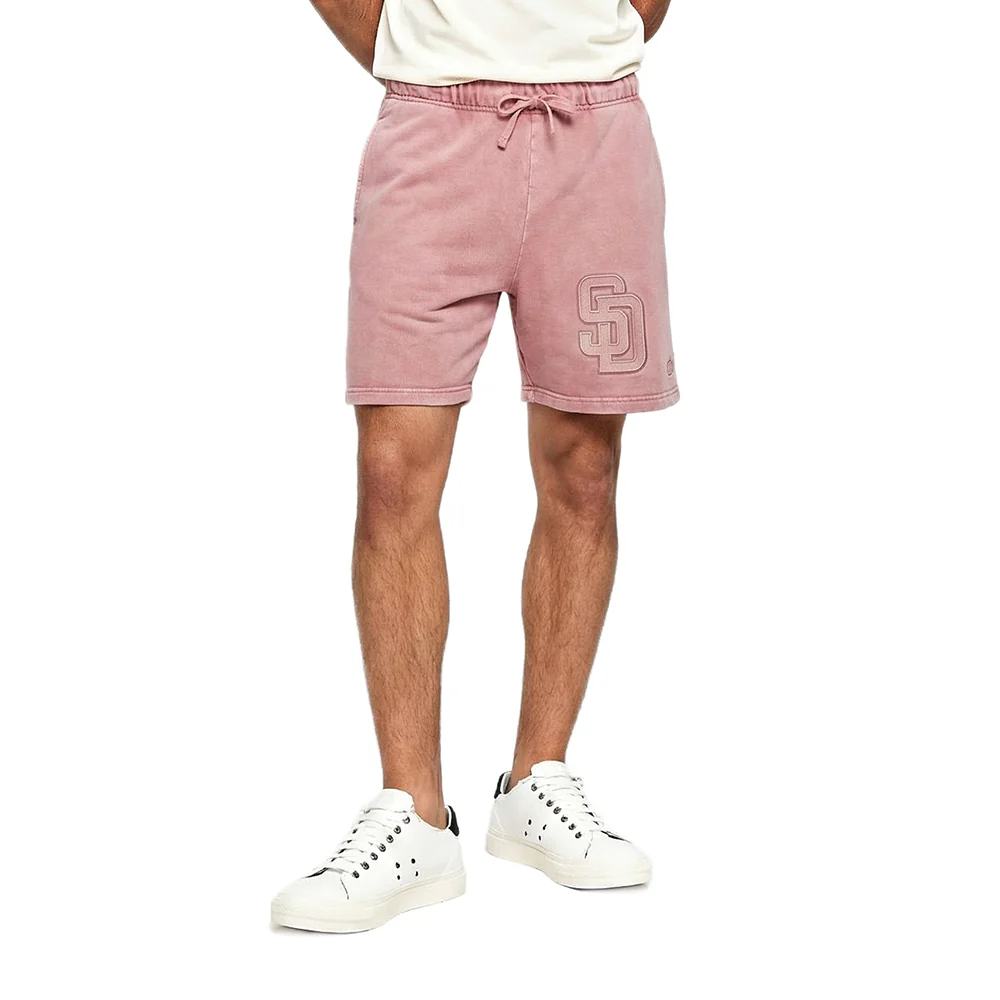 SAN DIEGO PADRES WASHED CLASSIC MAUVE MEN'S ENZYME WASH RELAXED (WASHED MAUVE)