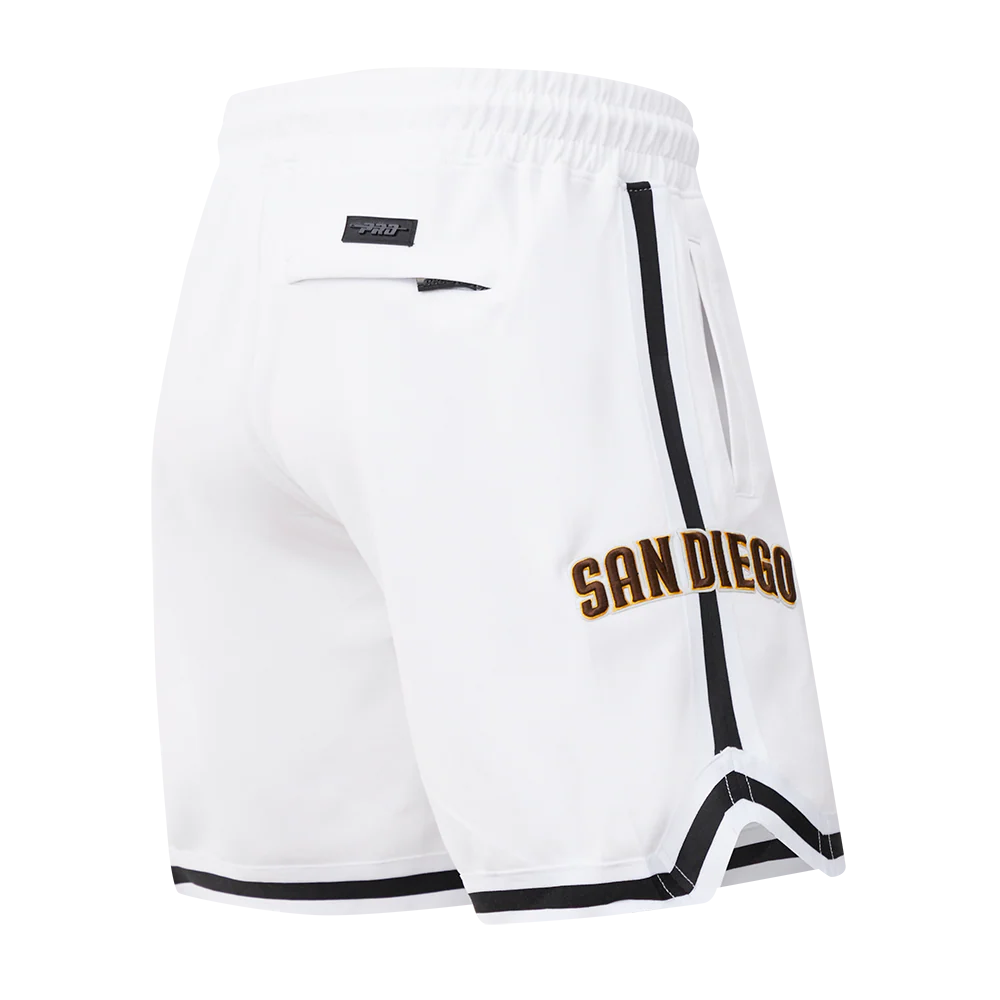 MLB SAN DIEGO PADRES CLASSIC CHENILLE MEN'S SHORT (WHITE) - Image 12