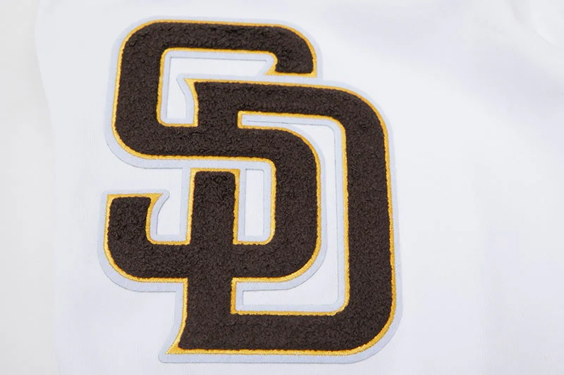 MLB SAN DIEGO PADRES CLASSIC CHENILLE MEN'S SHORT (WHITE) - Image 5