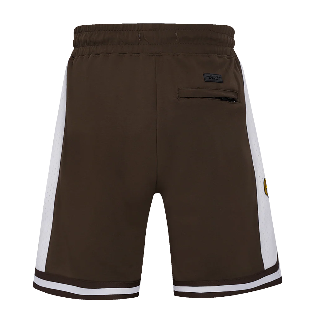 MLB SAN DIEGO PADRES RETRO CLASSIC MEN'S 2.0 SHORT (BROWN) - Image 3