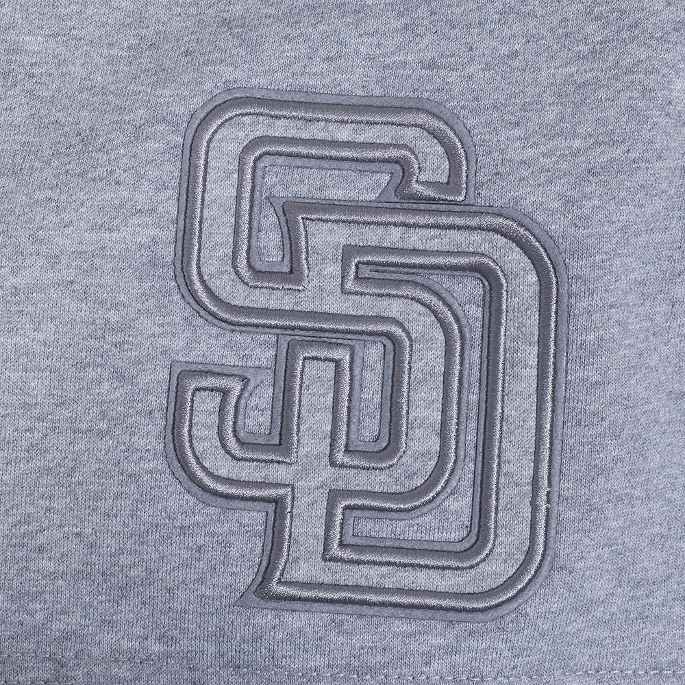 MLB SAN DIEGO PADRES NEUTRAL MEN'S SHORT (DARK HEATHER GRAY) - Image 6