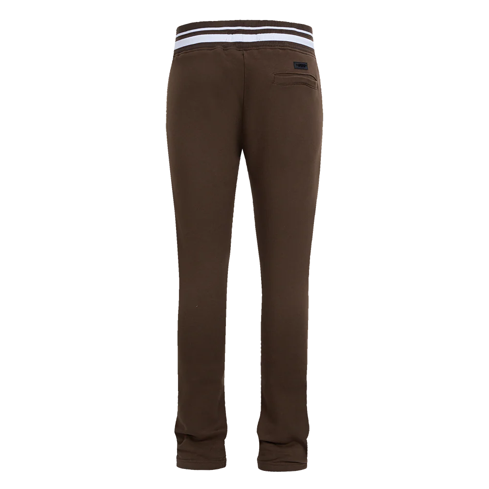 MLB SAN DIEGO PADRES SCRIPT TAIL MEN'S RIB FLEECE SWEATPANT (BROWN) - Image 3