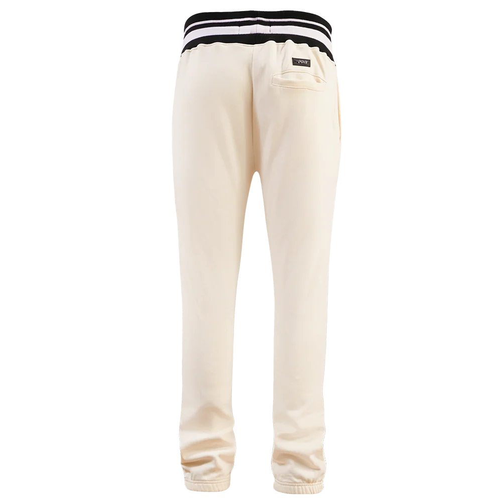 MLB SAN DIEGO PADRES RETRO CLASSIC MEN'S SWEATPANT (EGGSHELL/BLACK) - Image 3