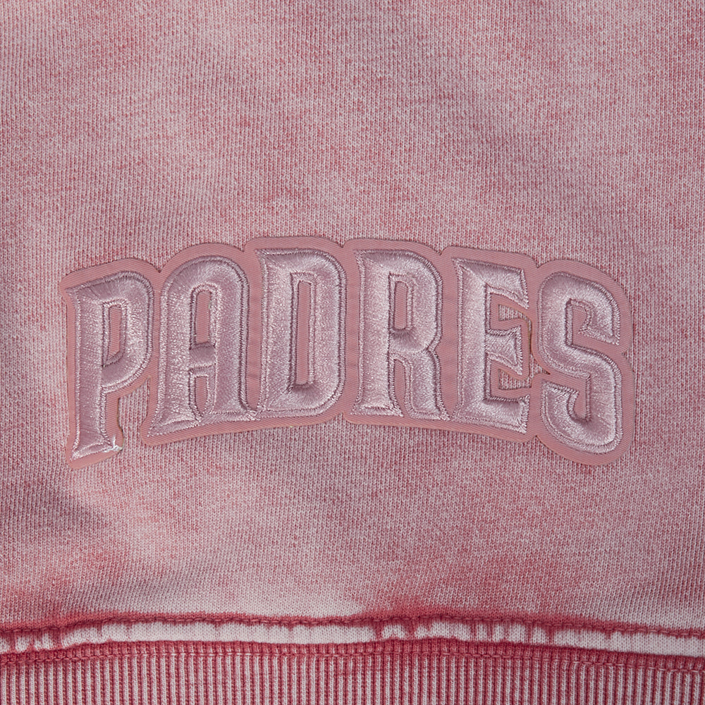 SAN DIEGO PADRES WASHED CLASSIC MAUVE MEN'S ENZYME WASH DS FT CR (WASHED MAUVE) - Image 7