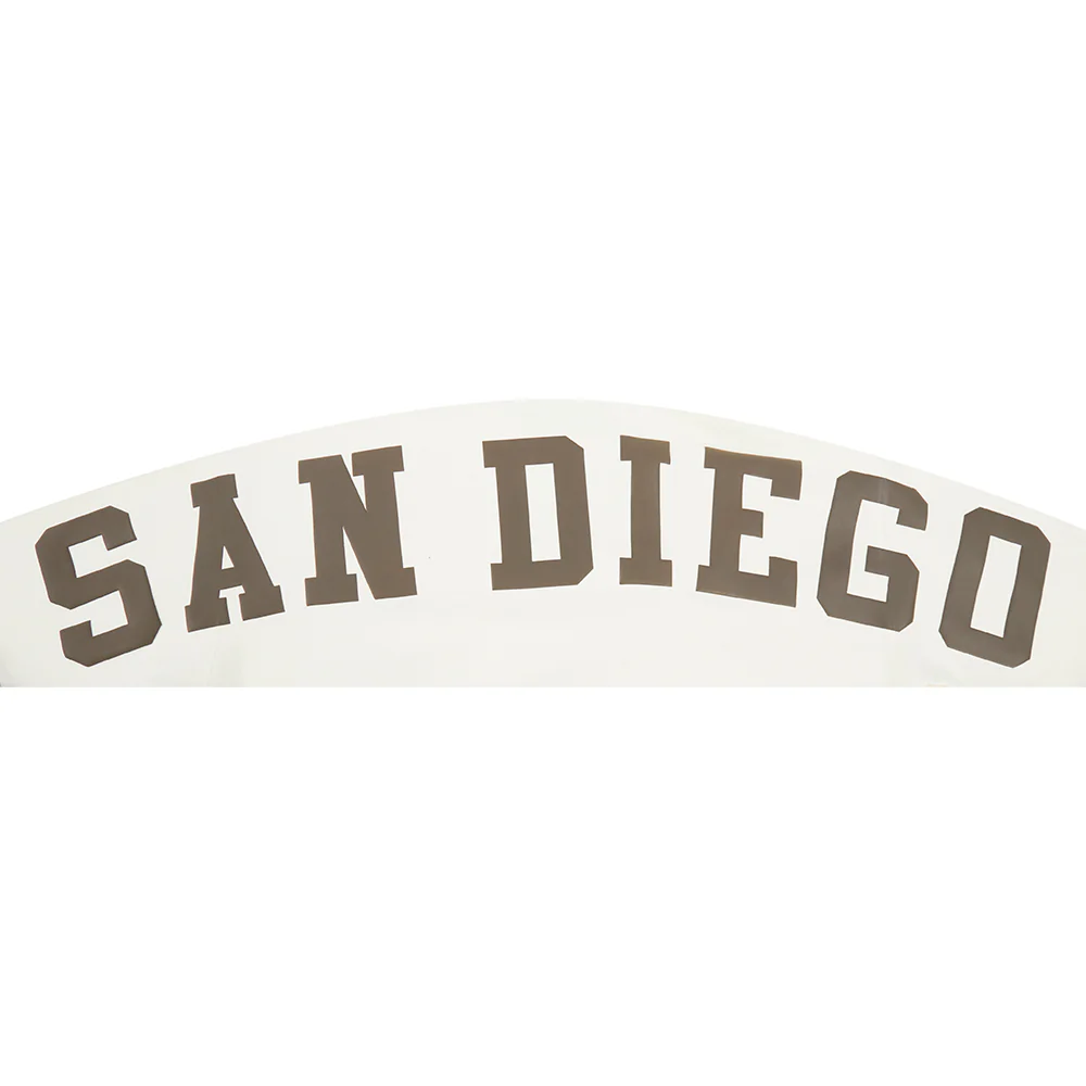 MLB SAN DIEGO PADRES WINGSPAN MEN'S DROP SHOULDER FLC PO HOODIE (EGGSHELL) - Image 8