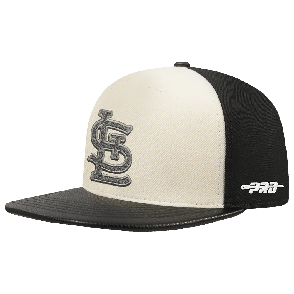 MLB SAN DIEGO PADRES REVERSE FRENCH TERRY WOOL BLEND PRO SIX STR (EGGSHELL/ BLACK) - Image 2