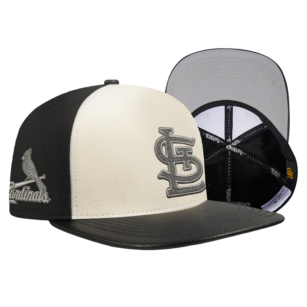 MLB SAN DIEGO PADRES REVERSE FRENCH TERRY WOOL BLEND PRO SIX STR (EGGSHELL/ BLACK) - Image 8