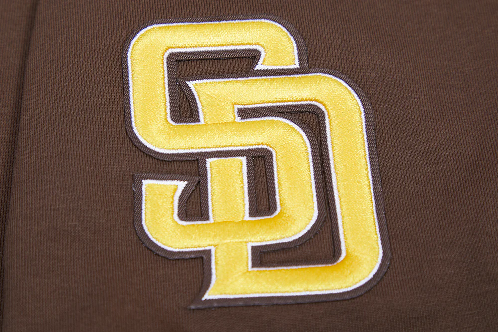 MLB SAN DIEGO PADRES CLASSIC WOMEN'S BOXY TOP (BROWN) - Image 6