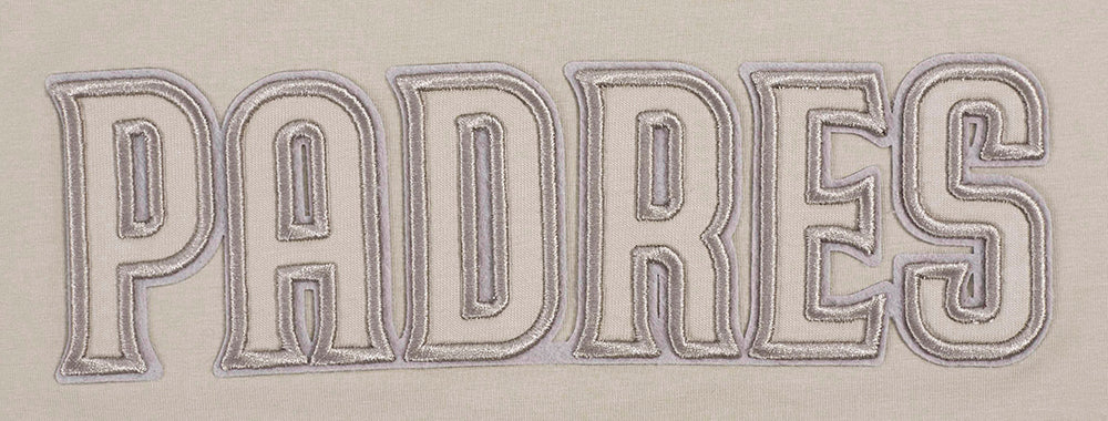 MLB SAN DIEGO PADRES NEUTRAL WOMEN'S BOXY TOP (TAUPE) - Image 6