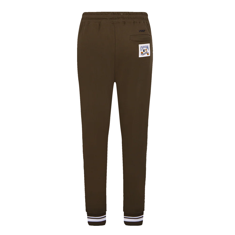 MLB SAN DIEGO PADRES RETRO CLASSIC WOMEN'S RIB SWEATPANT (BROWN) - Image 4