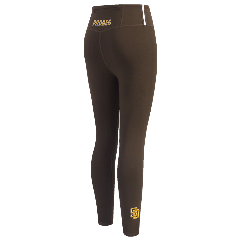 MLB SAN DIEGO PADRES CLASSIC WOMEN'S JERSEY LEGGING (BROWN) - Image 3