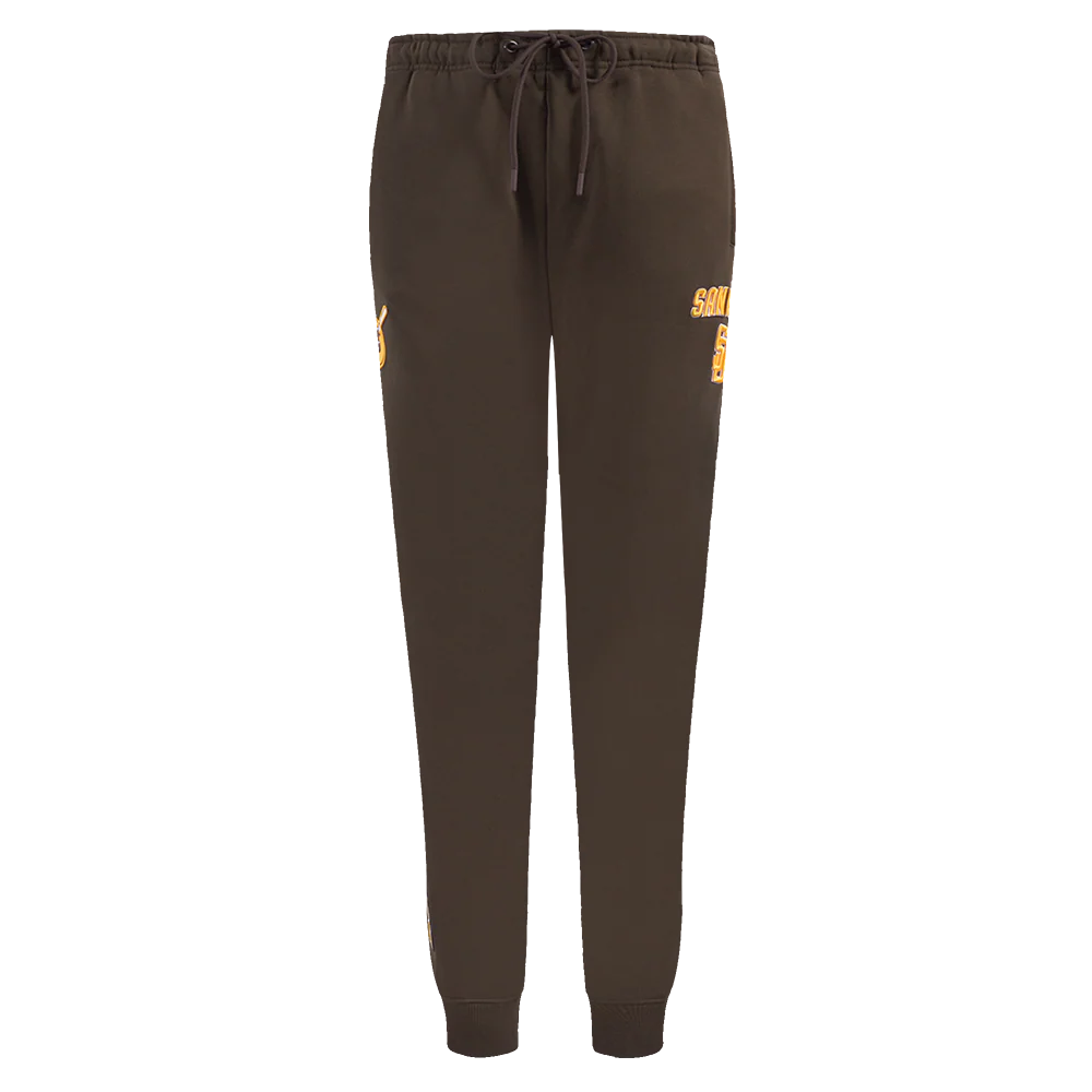 MLB SAN DIEGO PADRES CLASSIC WOMEN'S SWEATPANT (BROWN) - Image 2