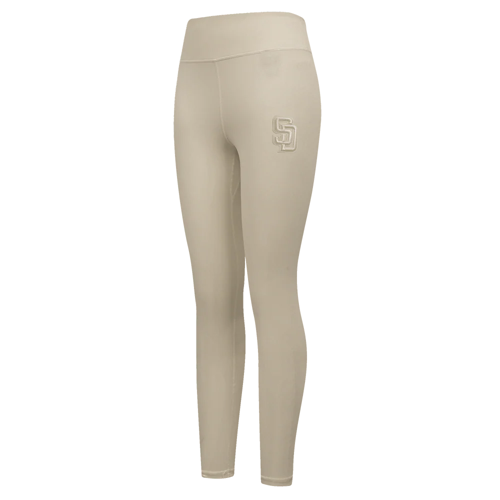 MLB SAN DIEGO PADRES NEUTRAL WOMEN'S JERSEY LEGGING (TAUPE)