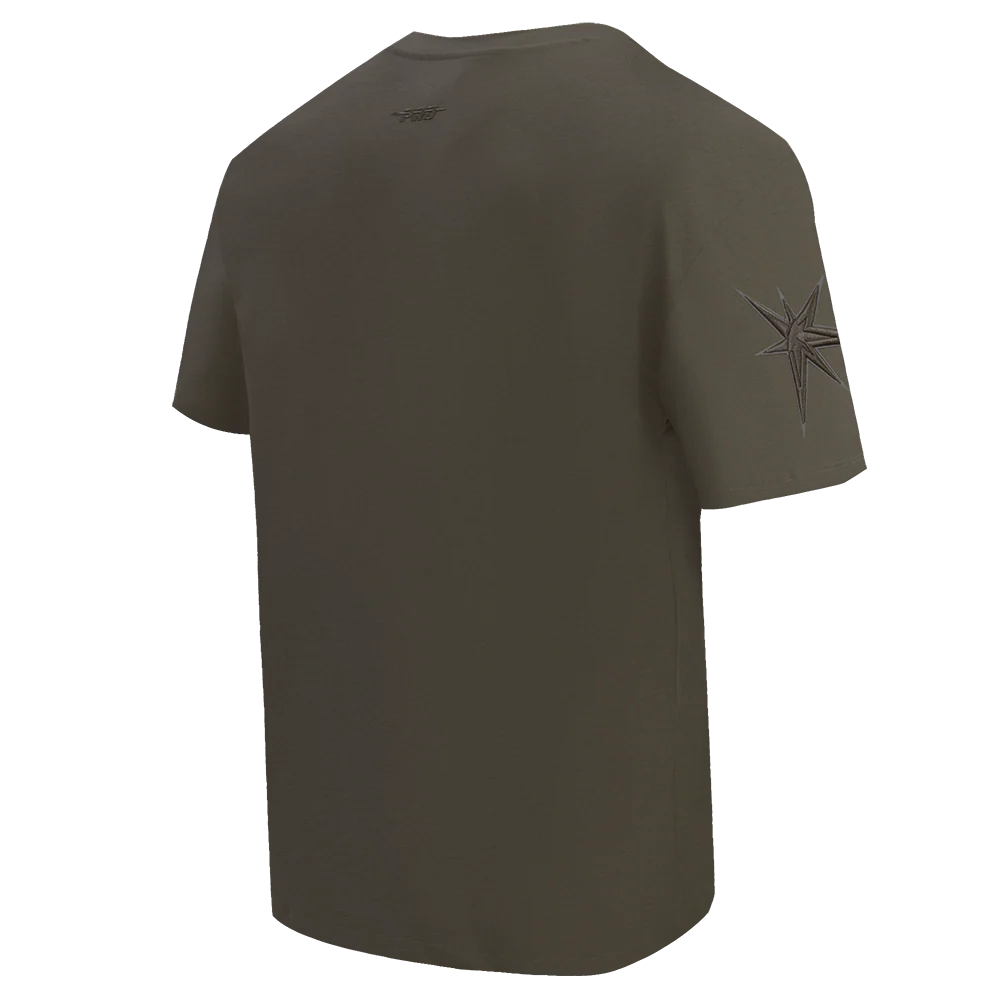 MLB TAMPA BAY RAYS NEUTRAL MEN'S DROP SHOULDER TOP (DARK TAUPE) - Image 3
