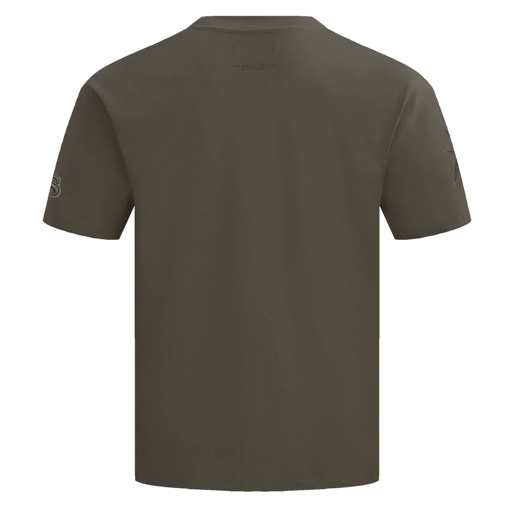 MLB TAMPA BAY RAYS NEUTRAL MEN'S DROP SHOULDER TOP (DARK TAUPE) - Image 4