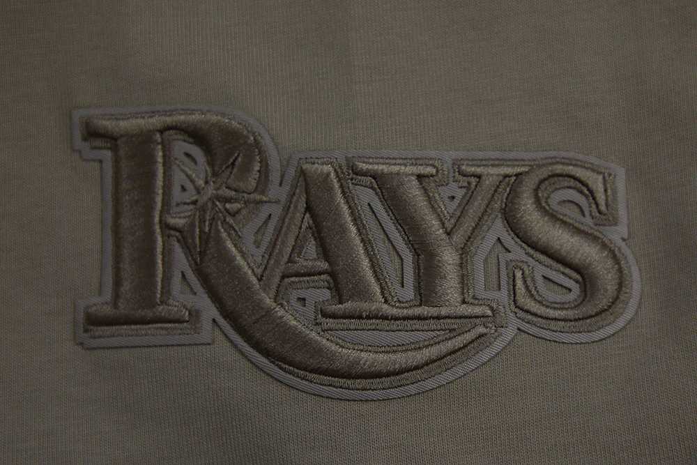 MLB TAMPA BAY RAYS NEUTRAL MEN'S DROP SHOULDER TOP (DARK TAUPE) - Image 5