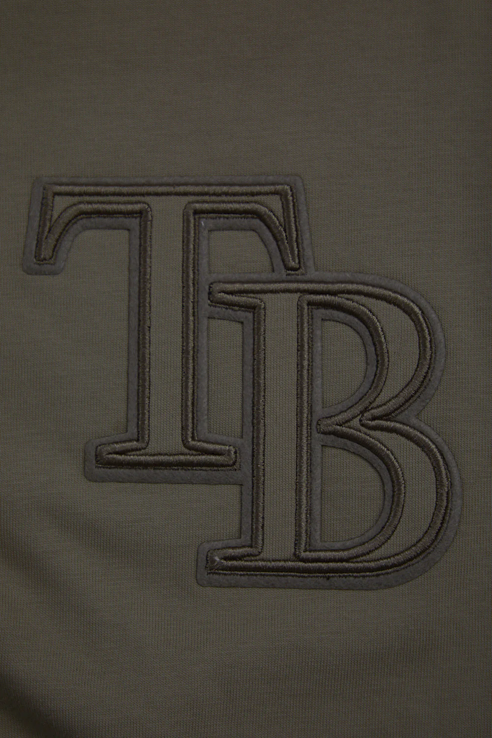 MLB TAMPA BAY RAYS NEUTRAL MEN'S DROP SHOULDER TOP (DARK TAUPE) - Image 6