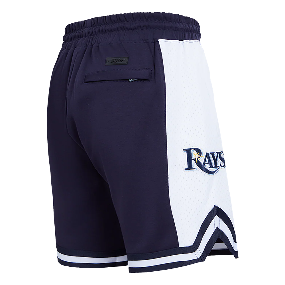 MLB TAMPA BAY RAYS SCRIPT TAIL MEN'S DOUBLE KNIT 2.0 SHORT (MIDNIGHT NAVY) - Image 4