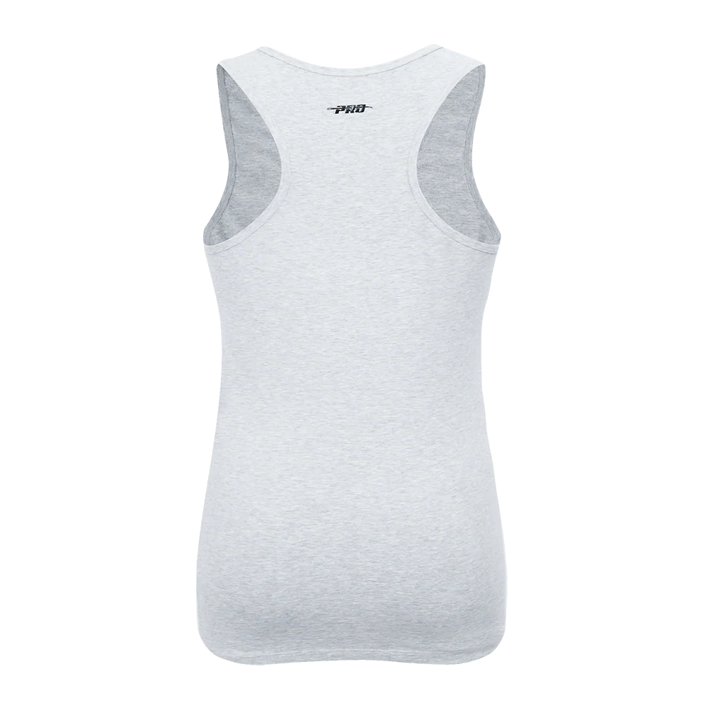 MLB TAMPA BAY RAYS CLASSIC WOMEN'S RELAXED FIT RACERBACK (HEATHER GREY) - Image 3