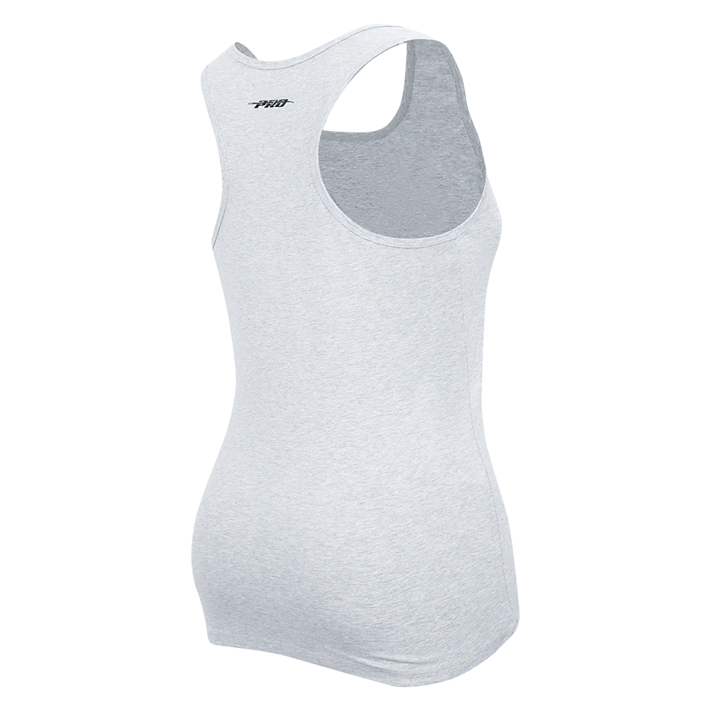 MLB TAMPA BAY RAYS CLASSIC WOMEN'S RELAXED FIT RACERBACK (HEATHER GREY) - Image 4
