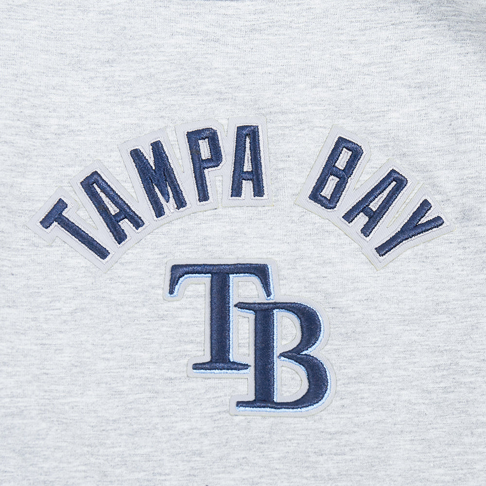 MLB TAMPA BAY RAYS CLASSIC WOMEN'S RELAXED FIT RACERBACK (HEATHER GREY) - Image 5