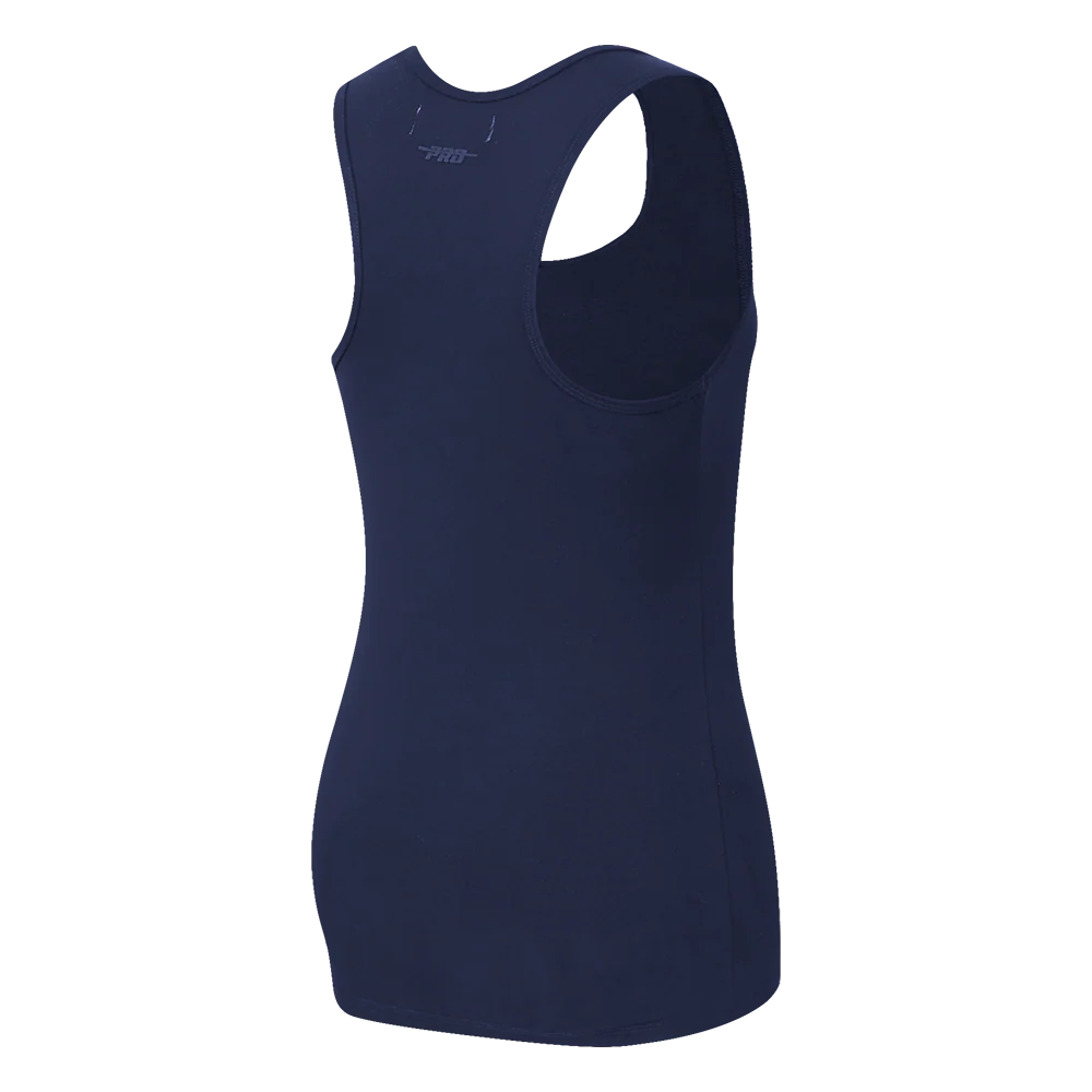 MLB TAMPA BAY RAYS CLASSIC WOMEN'S RELAXED FIT RACERBACK (MIDNIGHT NAVY) - Image 4