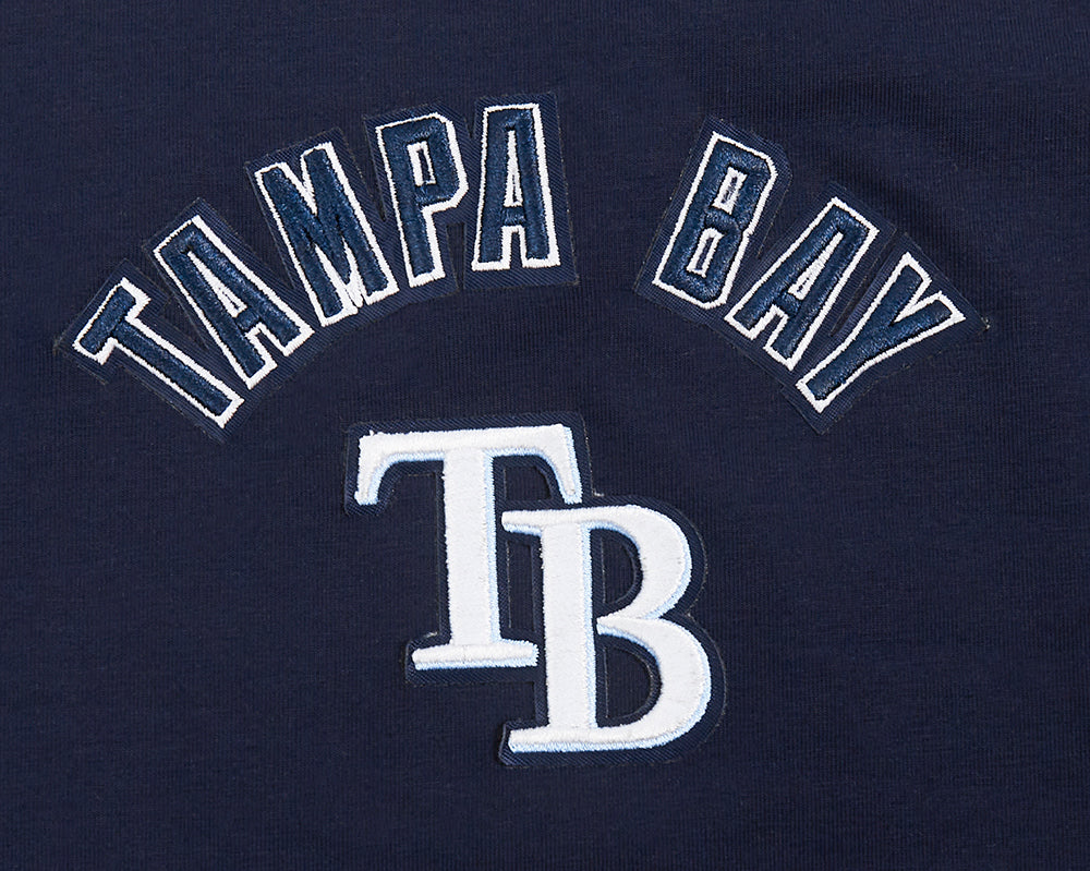 MLB TAMPA BAY RAYS CLASSIC WOMEN'S RELAXED FIT RACERBACK (MIDNIGHT NAVY) - Image 5