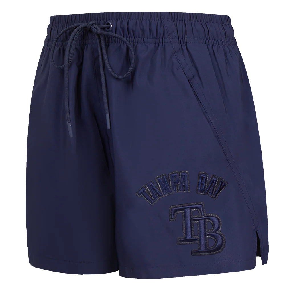 MLB TAMPA BAY RAYS TRIPLE TONAL W WOVEN WOMEN'S SHORT (MIDNIGHT NAVY)