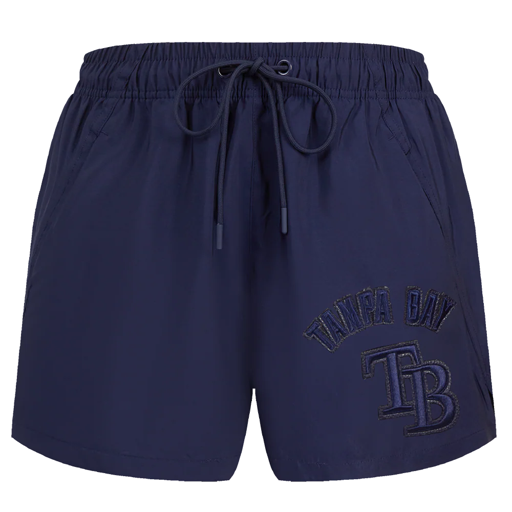 MLB TAMPA BAY RAYS TRIPLE TONAL W WOVEN WOMEN'S SHORT (MIDNIGHT NAVY) - Image 3