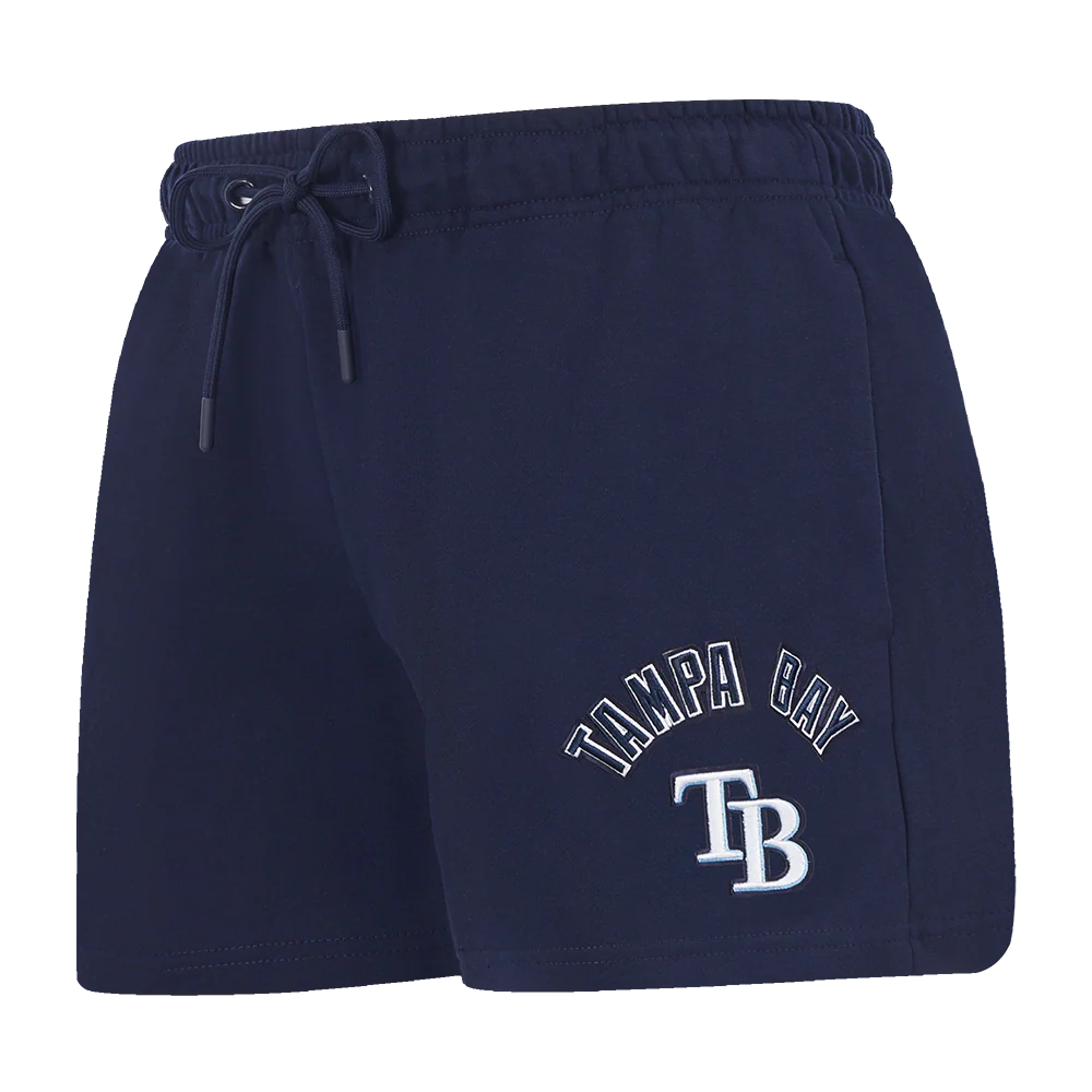 MLB TAMPA BAY RAYS CLASSIC WOMEN'S FLEECE SHORT (MIDNIGHT NAVY)