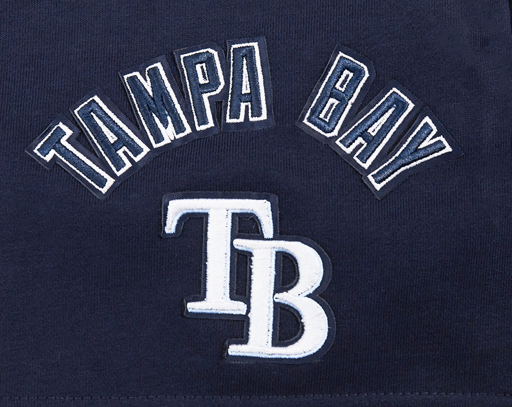 MLB TAMPA BAY RAYS CLASSIC WOMEN'S FLEECE SHORT (MIDNIGHT NAVY) - Image 5