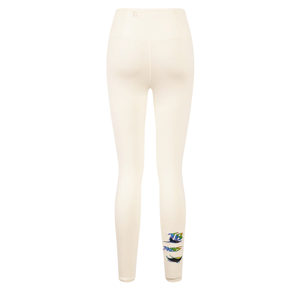 MLB TAMPA BAY RAYS RETRO CLASSIC WOMEN'S JERSEY LEGGING (EGGSHELL) - Image 4