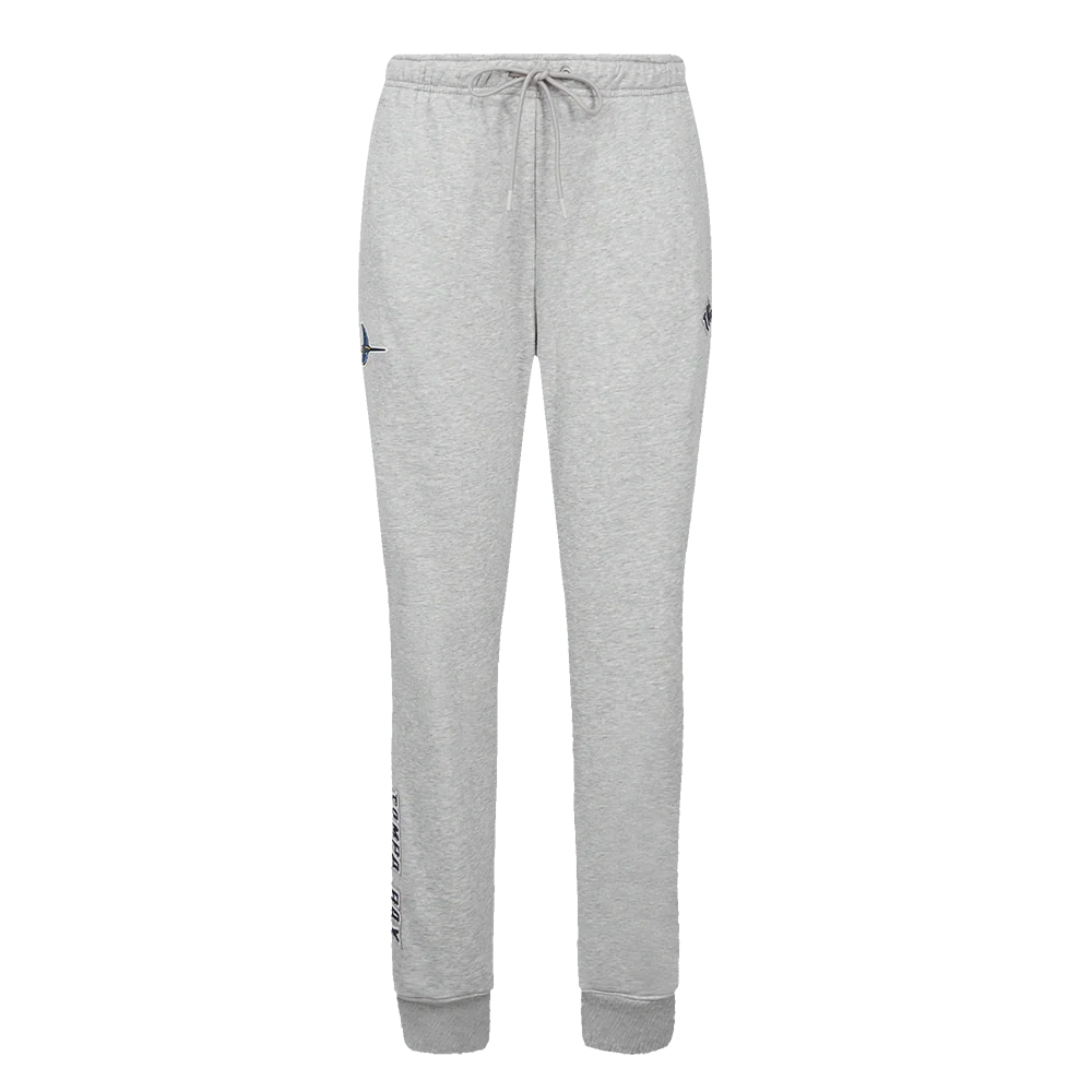 MLB TAMPA BAY RAYS CLASSIC WOMEN'S FLEECE SWEATPANT (HEATHER GREY) - Image 2