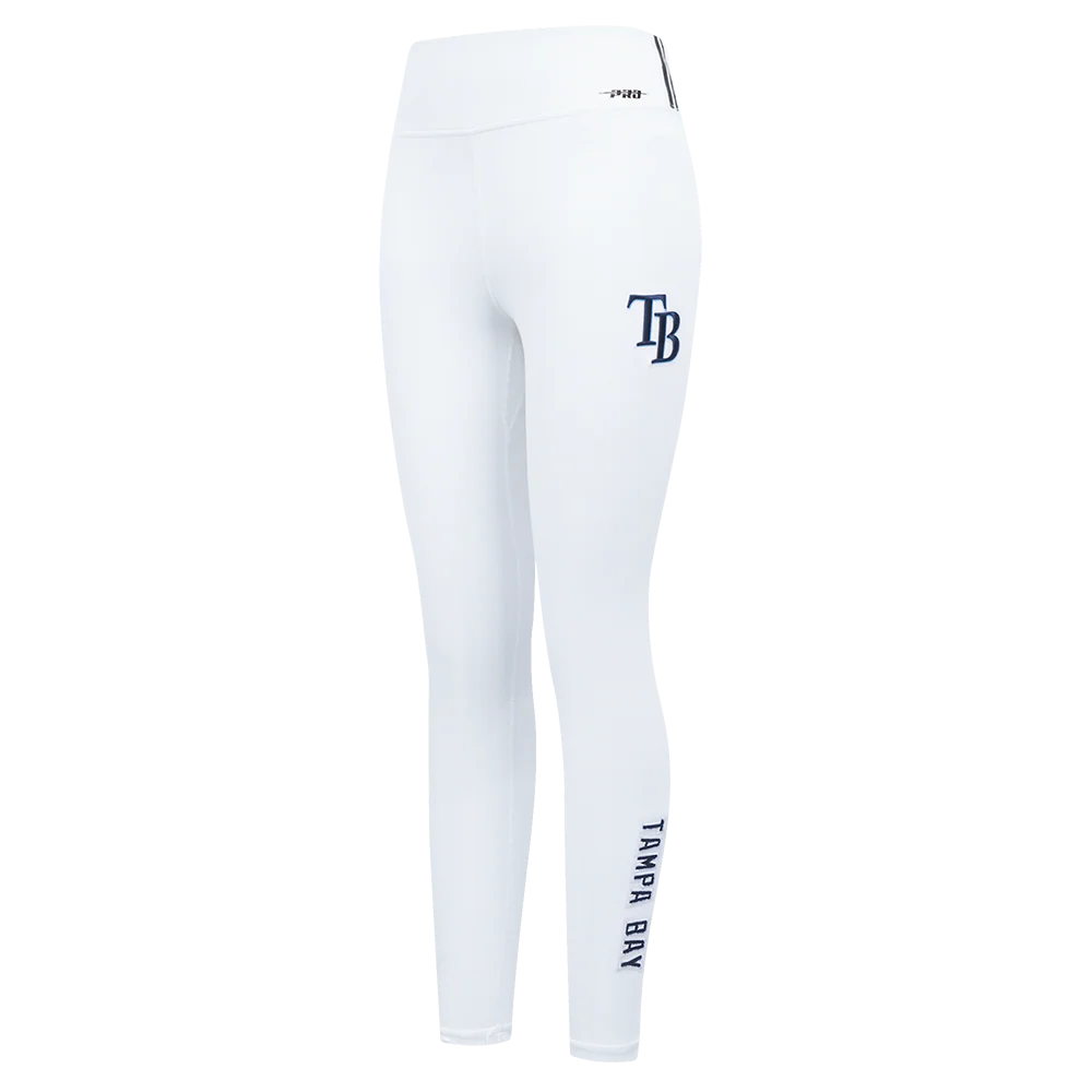 MLB TAMPA BAY RAYS CLASSIC WOMEN'S JERSEY LEGGING (WHITE)