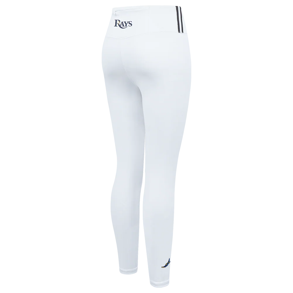 MLB TAMPA BAY RAYS CLASSIC WOMEN'S JERSEY LEGGING (WHITE) - Image 4