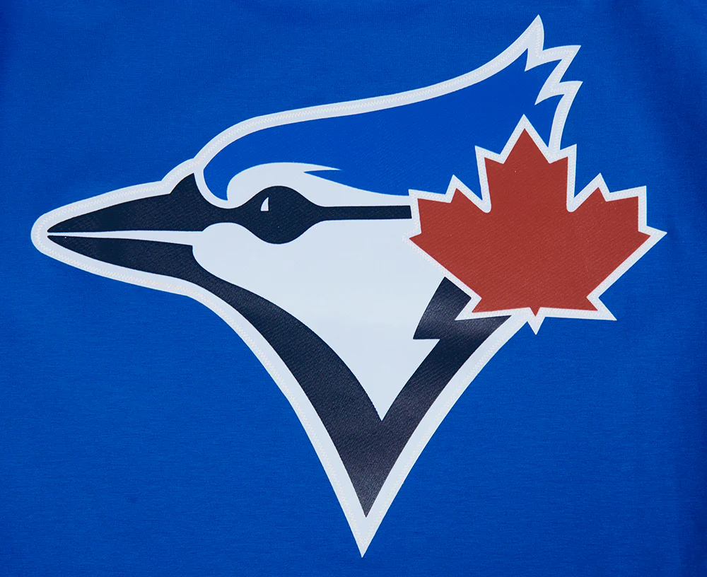 MLB TORONTO BLUE JAYS CLASSIC MESH MEN'S SINGLE JERSEY STRIPED TOP (ROYAL BLUE/RED) - Image 7