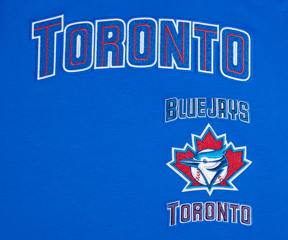 MLB TORONTO BLUE JAYS RETRO CLASSIC MEN'S STRIPED TOP (ROYAL BLUE) - Image 5