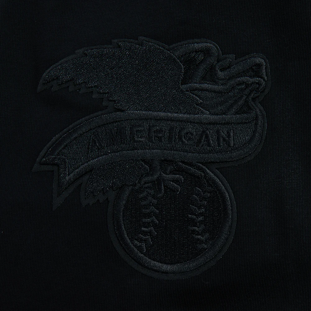 MLB TORONTO BLUE JAYS BLACKOUT MEN'S CJ DROP SHOULDER TEE (BLACK) - Image 6