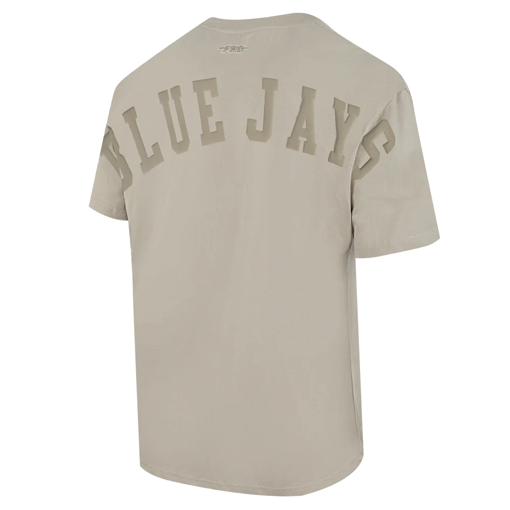 MLB TORONTO BLUE JAYS WINGSPAN MEN'S CJ DROP SHOULDER TEE (TAUPE) - Image 4